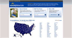 Desktop Screenshot of homesbyowner.com