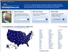 Tablet Screenshot of homesbyowner.com